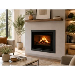 Insert à bois ventilé canalisable - BRONPI Paris 70 Vision 12 kW