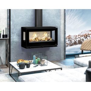 Poêle à bois suspendu BRONPI Cairo 903C 13 kW