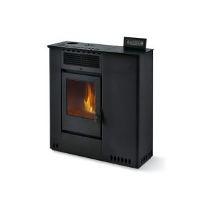Poêle à granules extra plat - ORIGINE PHEBO Hera 11.5 kW