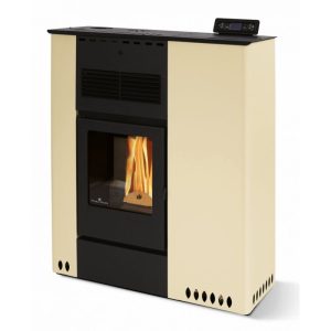 Poêle à granules extra plat - ORIGINE PHEBO Hera Maxi 11.5 kW