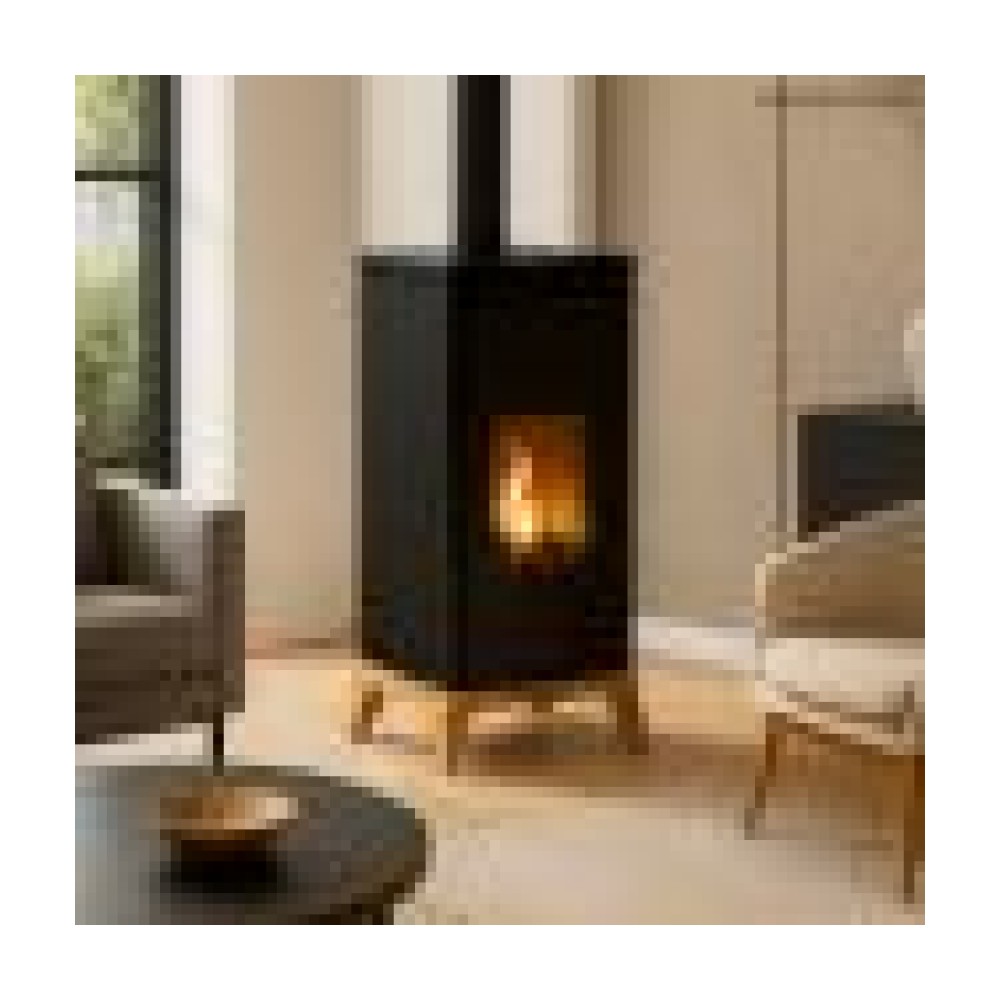 Poêle à granules sans électricité convection naturelle - BRONPI Free 6 kW – Image 2