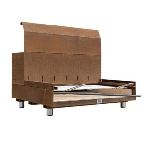 Barbecue à bois CLEMENTI - Deo, 100 kg, 84 x 44 cm
