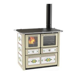 Cuisinière à bois LINCAR Gaia 149 VL 6.3 kW