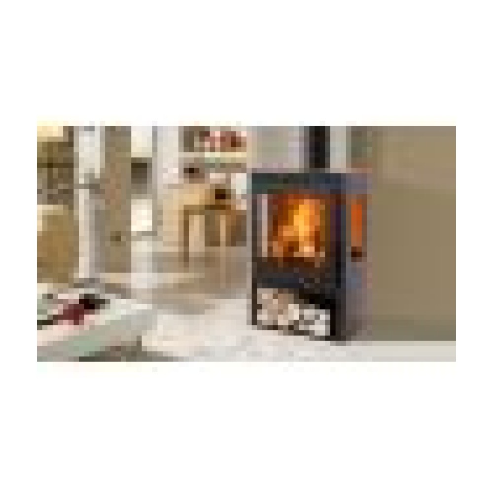 Poêle à bois 3 vitres - PANADERO Coral 3V 5.4 kW – Image 2