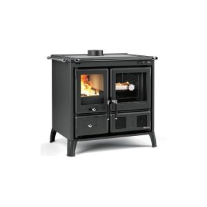 Cuisinière à bois La Nordica Gardenia.16 Steel 9.5 kW