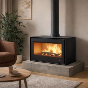 Poêle à bois ventilé BRONPI Bimba 70 12 kW