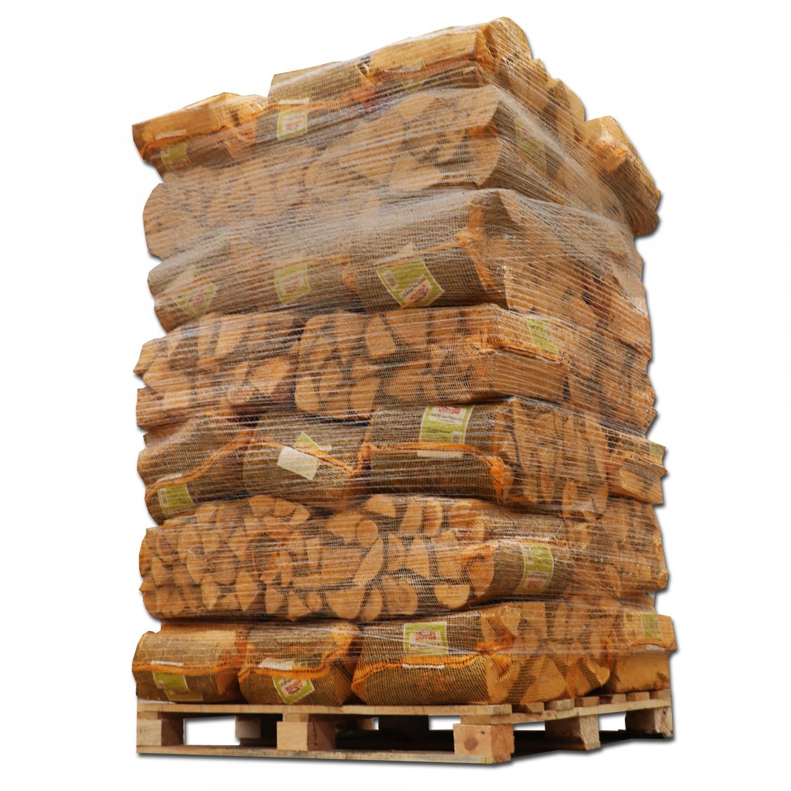 Mélange bois dur hêtre, chêne, charme, frêne en bûches de 30 cm – 40 filets de 25 kg, certifié NF – Image 2